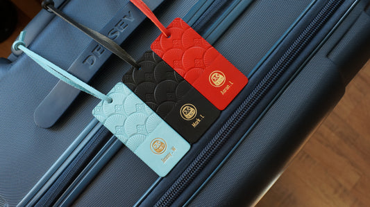 達摩皮革行李吊牌 / 書簽 (可刻字)