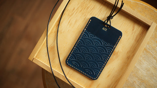 青海波工作證皮套