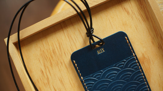 青海波工作證皮套