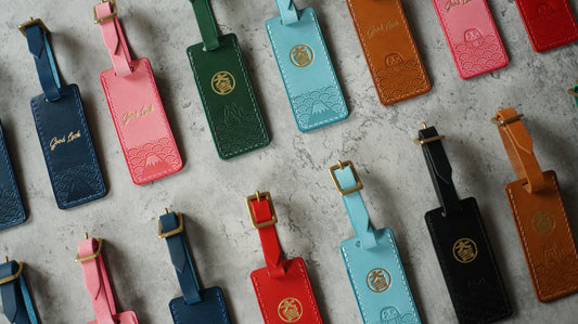 大吉緣起物皮革行李吊牌 (限時現貨)