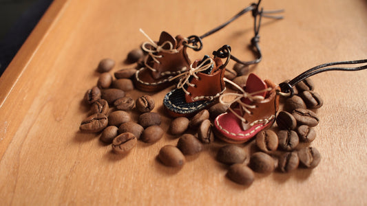 皮革鞋仔手機帶鎖匙扣