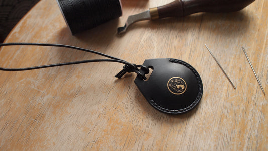 招財貓AirTag皮革保護套 (可刻字)