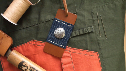 印第安風格皮革行李吊牌