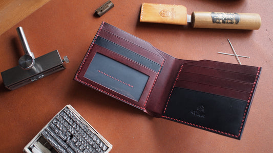 客製化意大利皮革短銀包