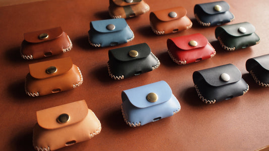 Airpods pro / Airpods pro 2 皮革保護套 (可刻字)