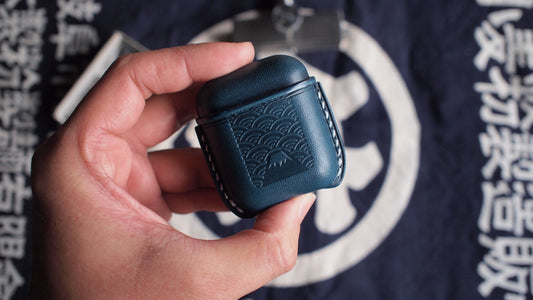富士山皮革耳機保護套 Airpods