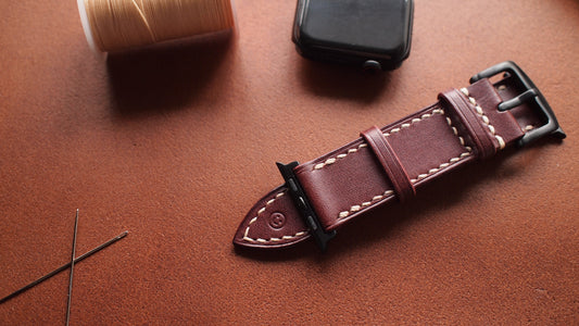 客製化皮革錶帶訂製 Apple Watch