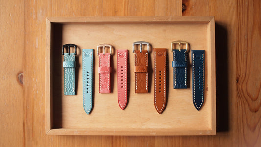 富士山皮革錶帶 Apple Watch