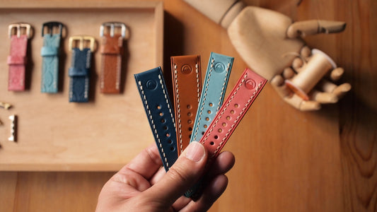 富士山皮革錶帶 Apple Watch