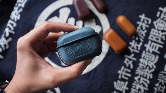 富士山日本櫪木皮革耳機保護套 Airpods Pro / Airpods Pro 2