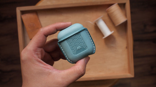 富士山皮革耳機保護套 Airpods
