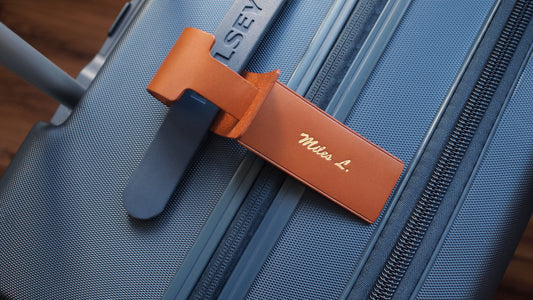 客製化皮革行李吊牌