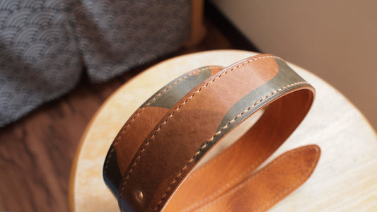 Camouflage Italian Belt/Belt Customization