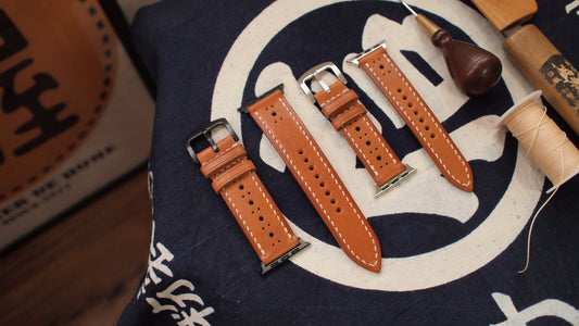 布洛克風格錶帶訂製 Apple Watch