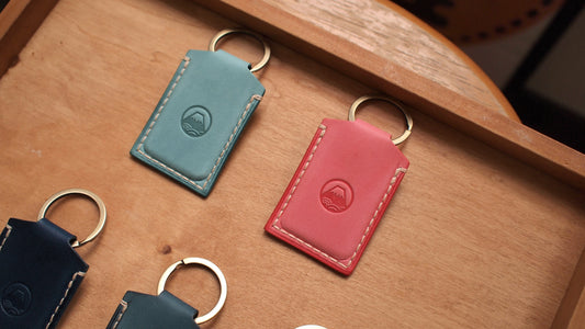 富士山青海波迷你八達通套鎖匙扣