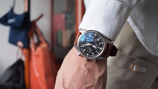 客製化萬國皮革錶帶 IWC