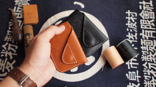 招財貓皮革卡片套