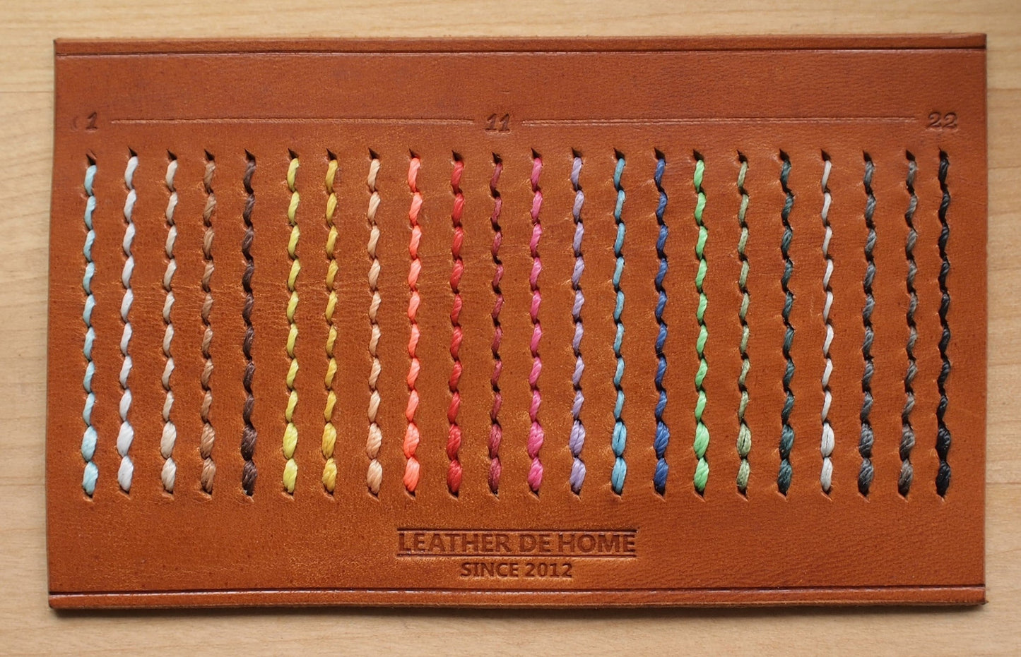 Customized Italian Leather Card Holder