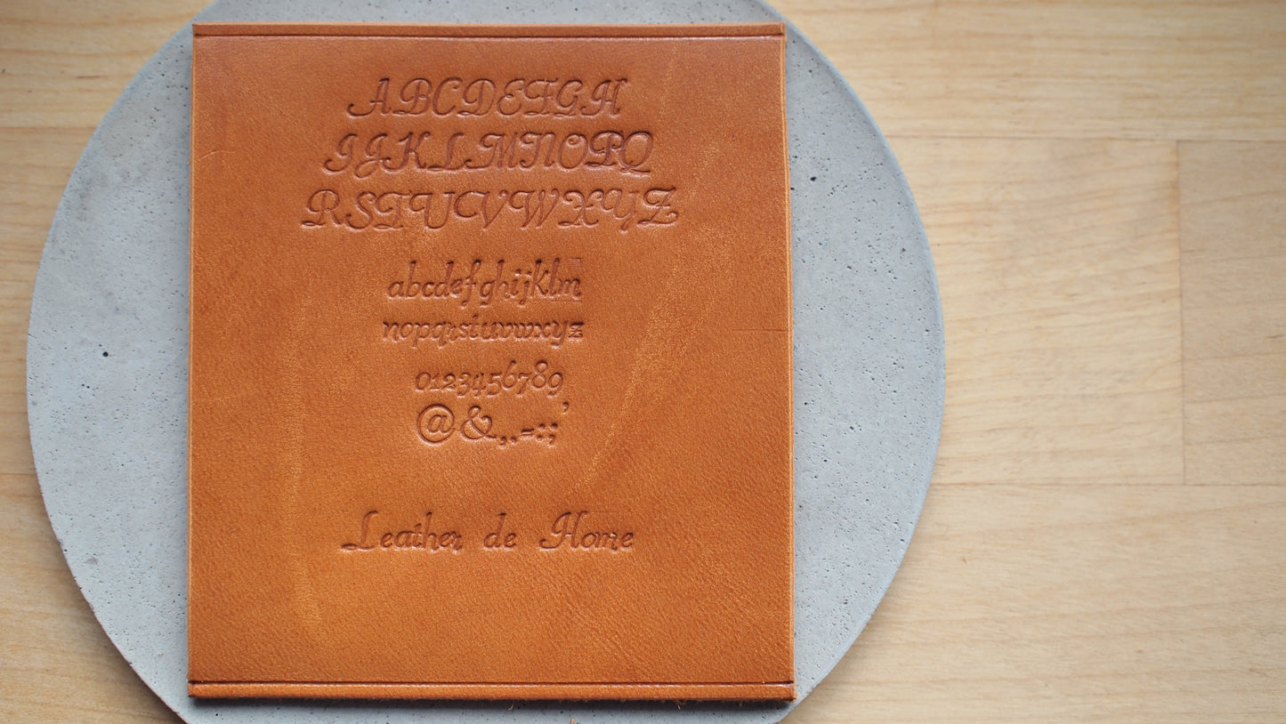 Mt. Fuji Aokai Wave Leather Card Holder