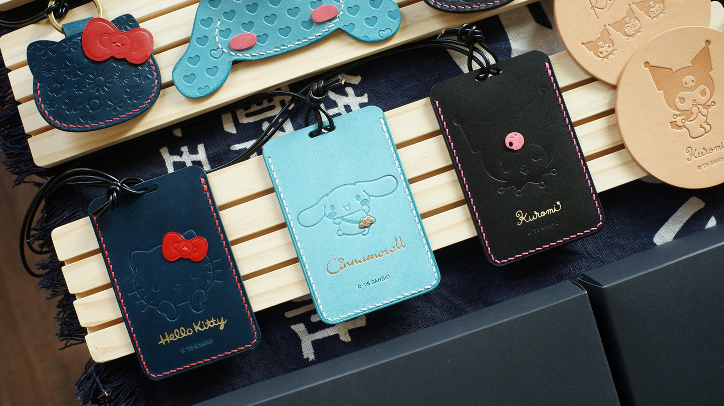 Hello Kitty / Kuromi / Cinnamoroll 皮革工作證套