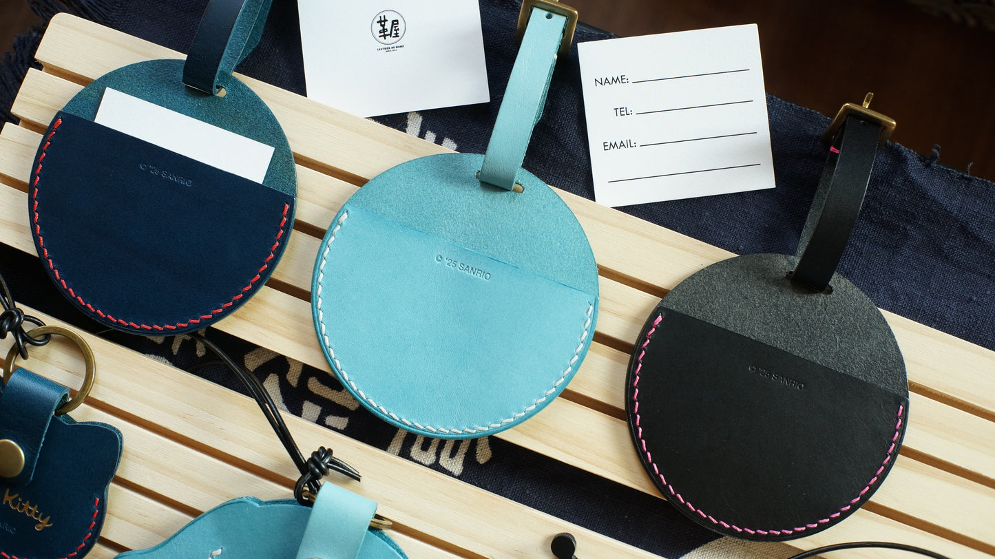 Hello Kitty / Kuromi / Cinnamoroll 皮革行李牌