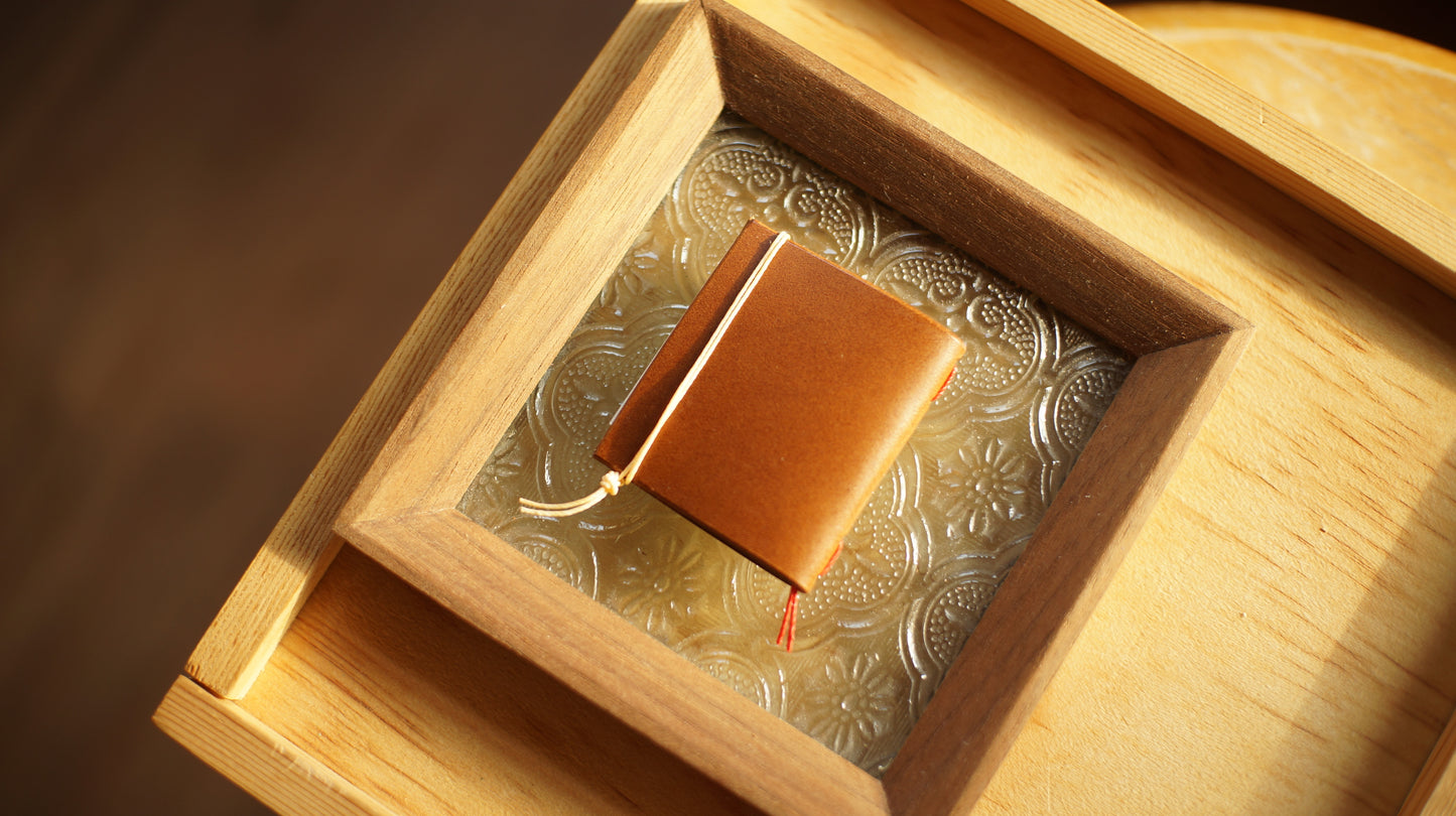 迷你皮革聖誕卡