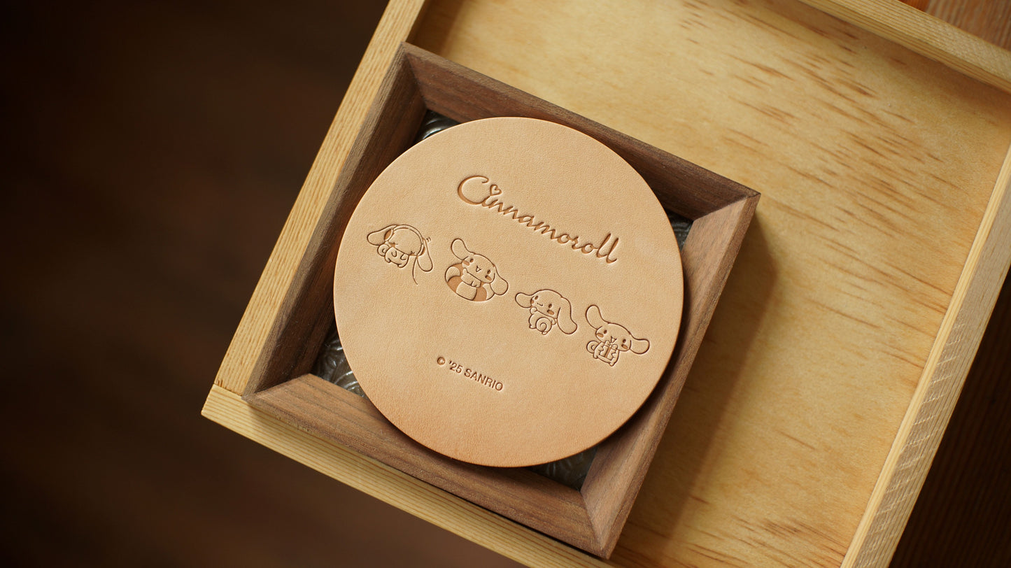 Hello Kitty / Kuromi / Cinnamoroll 皮革杯墊