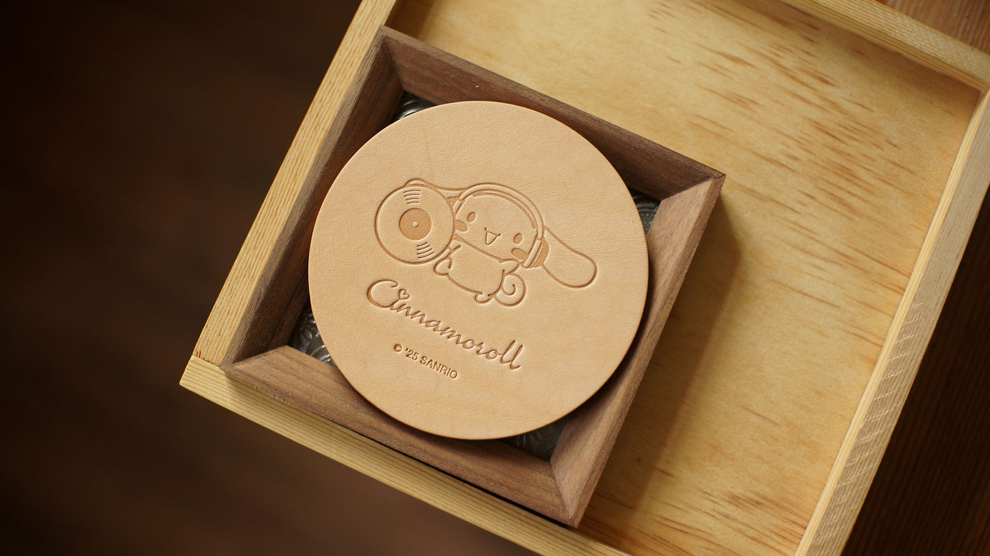 Hello Kitty / Kuromi / Cinnamoroll 皮革杯墊