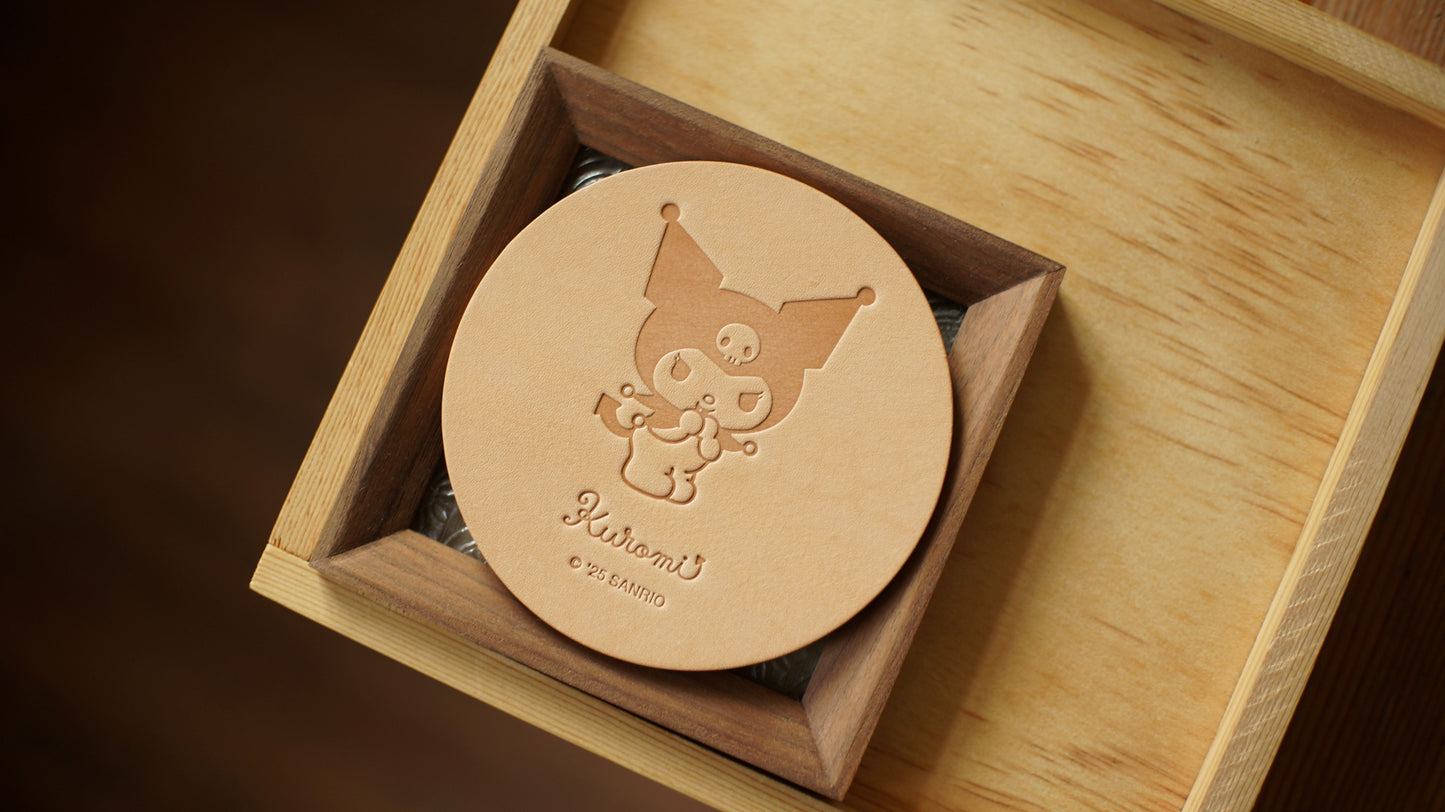 Hello Kitty / Kuromi / Cinnamoroll 皮革杯墊