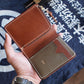 Customized Italian Leather Short Wallet (Change Style)