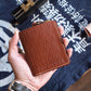 Customized Italian Leather Short Wallet (Change Style)