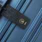 Customized lucky cat leather luggage tag / bookmark (can be engraved)