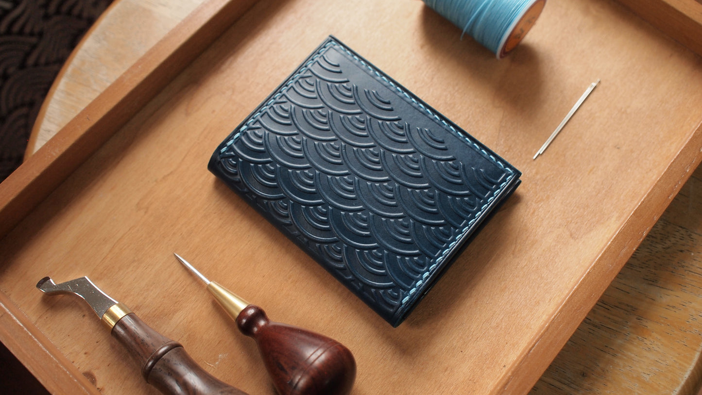 Customized Italian Leather Card Holder