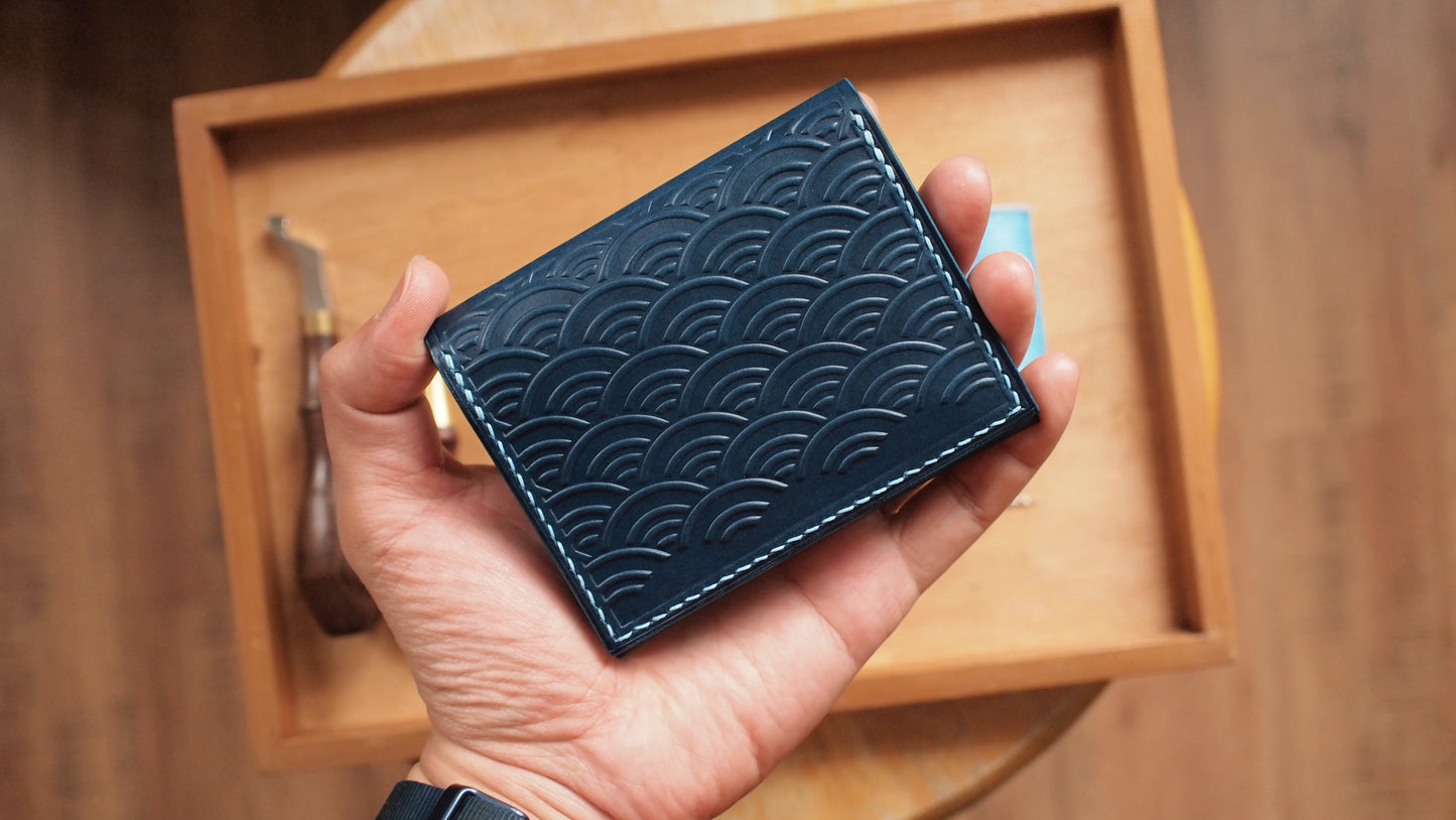 Customized Italian Leather Card Holder