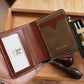 Customized Italian Leather Short Wallet
