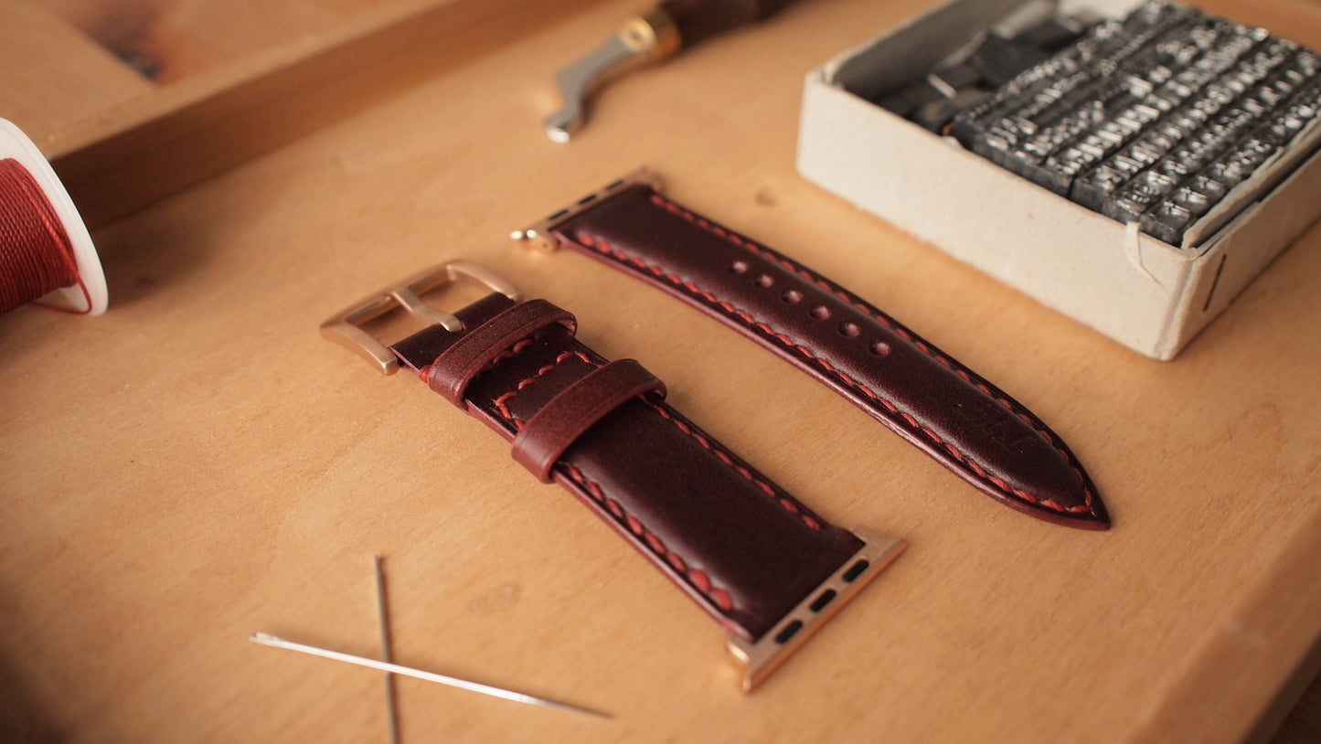 Customized leather strap three-dimensional customized Apple Watch
