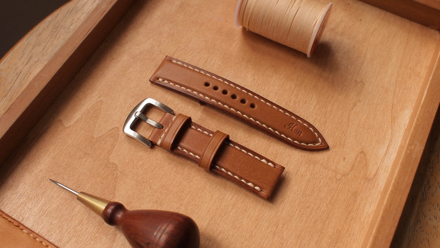 Customized leather straps (three-dimensional)