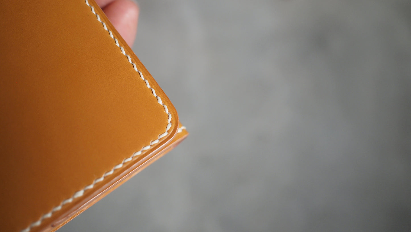 Customized Japanese Cordovan Leather Card Holder