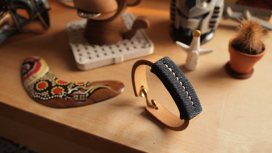 Customized leather strap
