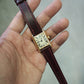 Made-to-order Italian leather straps