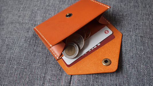 Customized Italian Leather Coin Purse