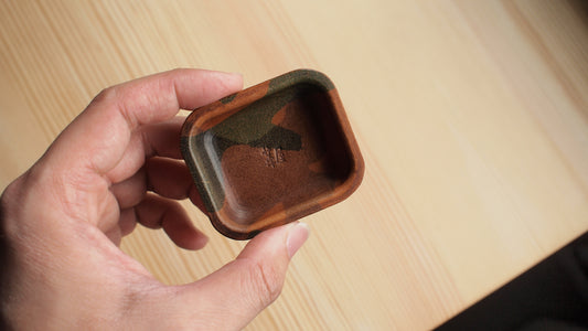 Mini Leather Tray/ Stationery Tray