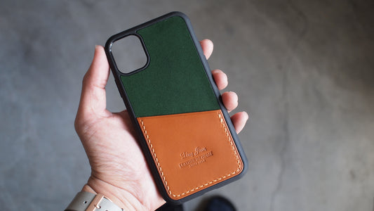 Italian leather mobile phone case customization (iPhone has a card version)