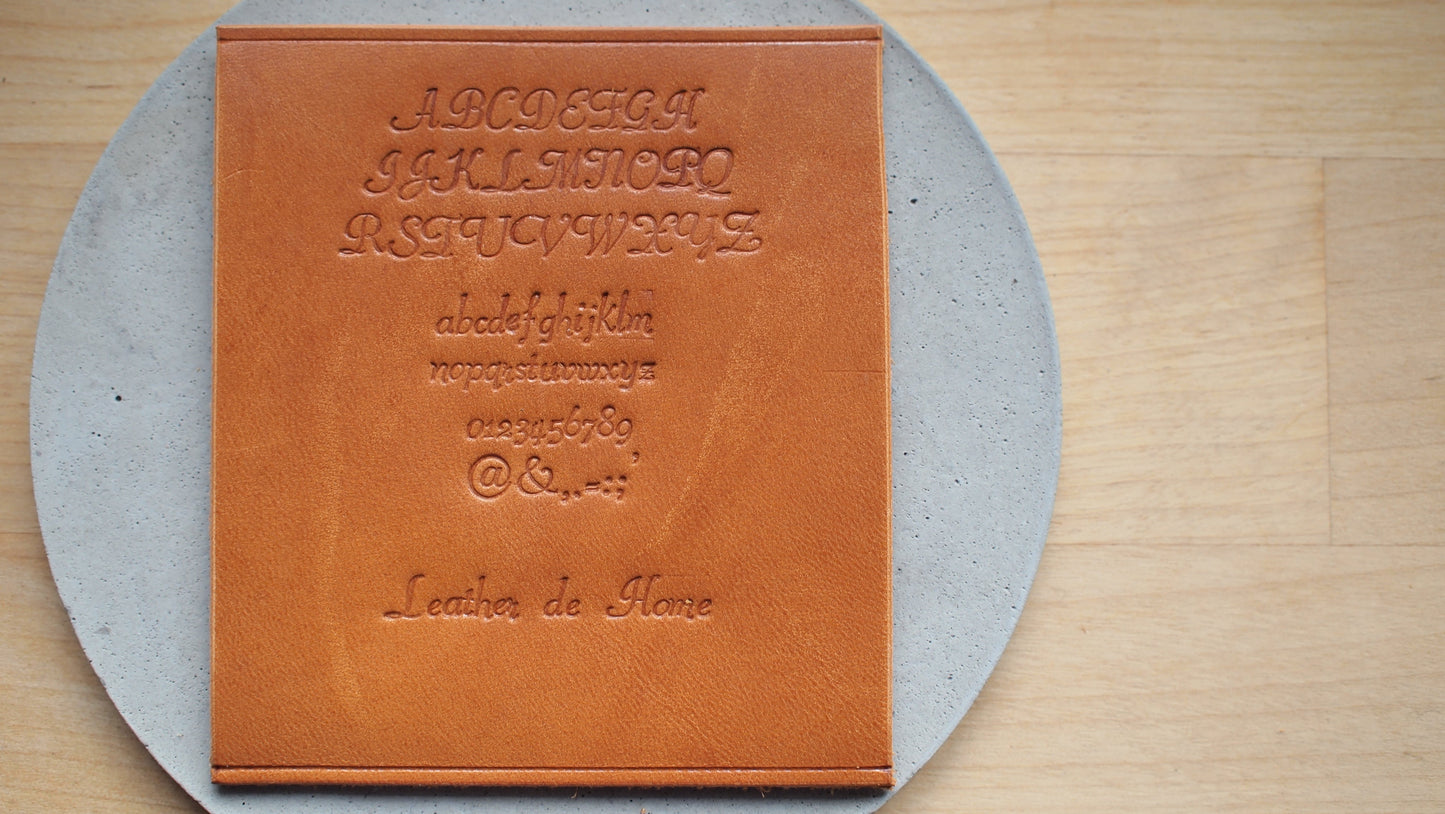 Customized Italian Leather Card Holder